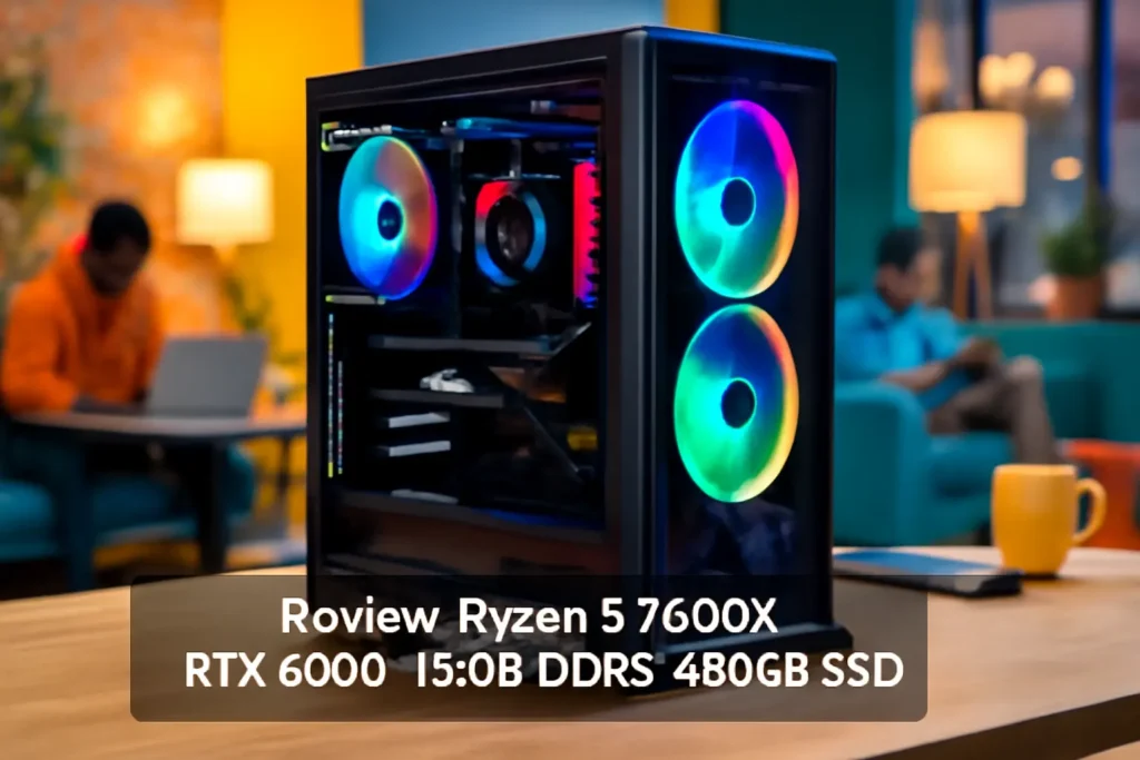 Monte seu PC: Ryzen 5 7600X, RTX 4060, 16GB DDR5, 480GB SSD