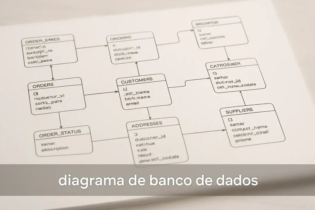 Diagrama de banco de dados: tudo o que você precisa saber para criar modelos eficientes