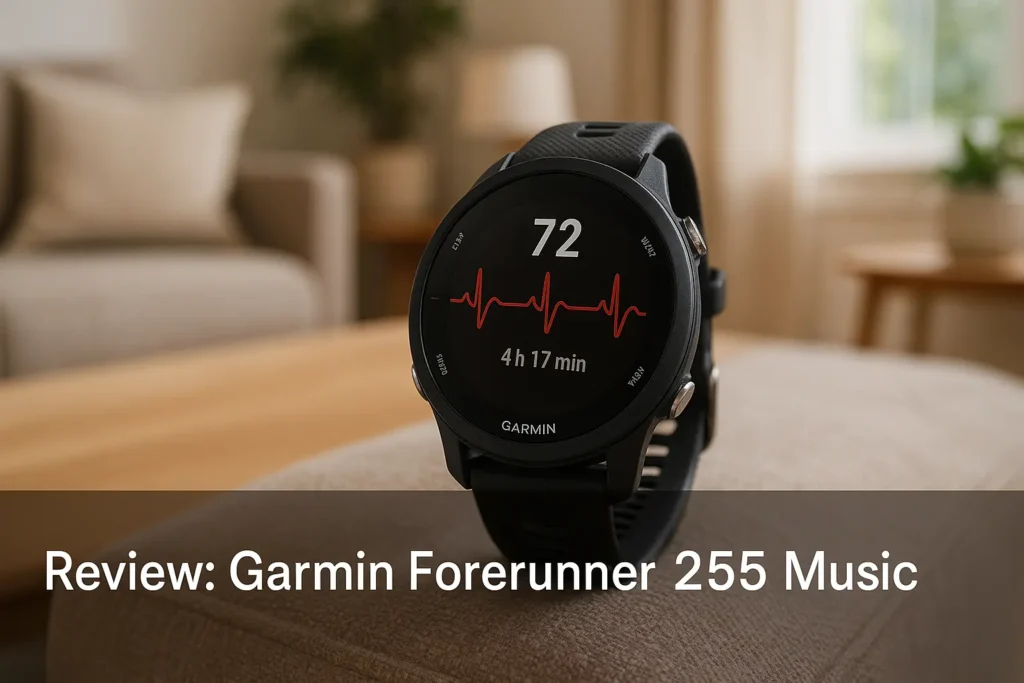 Garmin Forerunner 255 Music: Monitor Cardíaco com GPS e Música