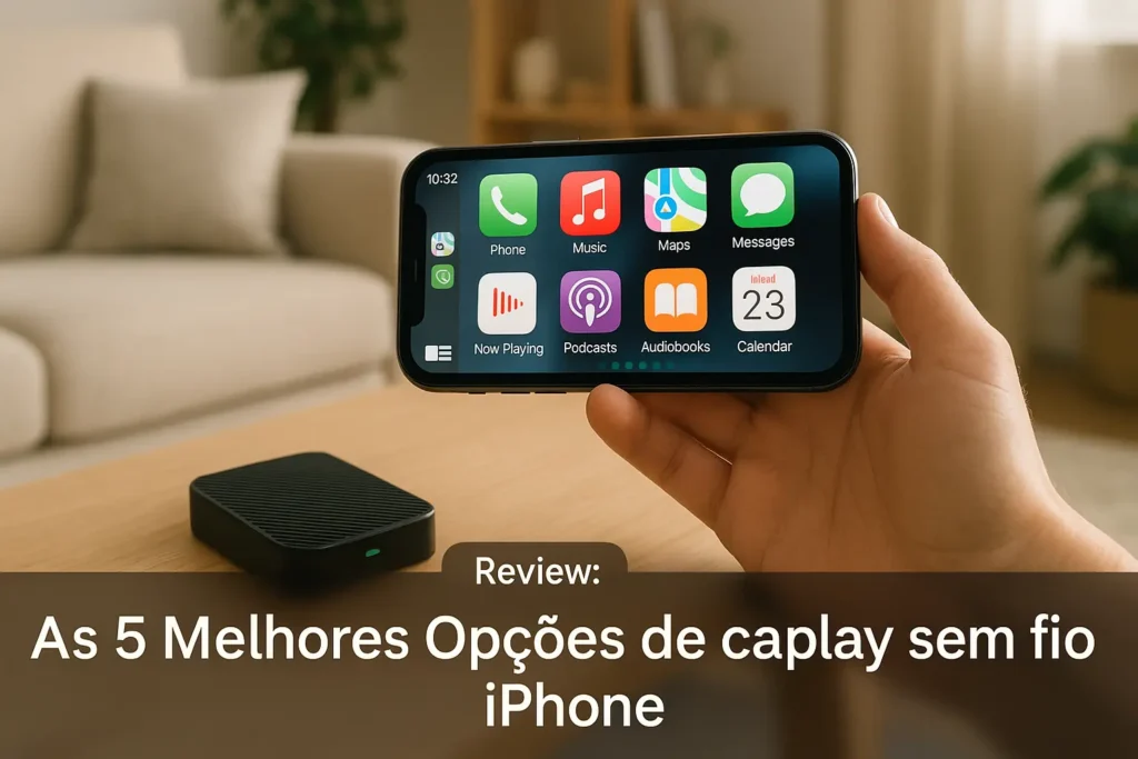As 5 Melhores Opções de carplay sem fio iPhone