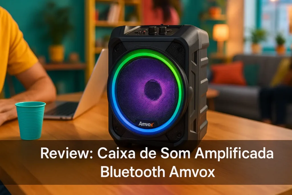 Top Cinco Modelos de caixa de som amplificada bluetooth Amvox