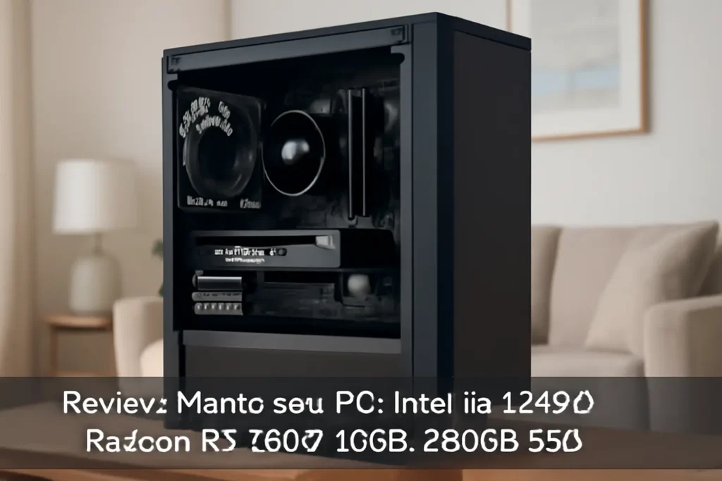 Monte seu PC: Intel i5-13400, Radeon RX 7600, 16GB, 480GB SSD