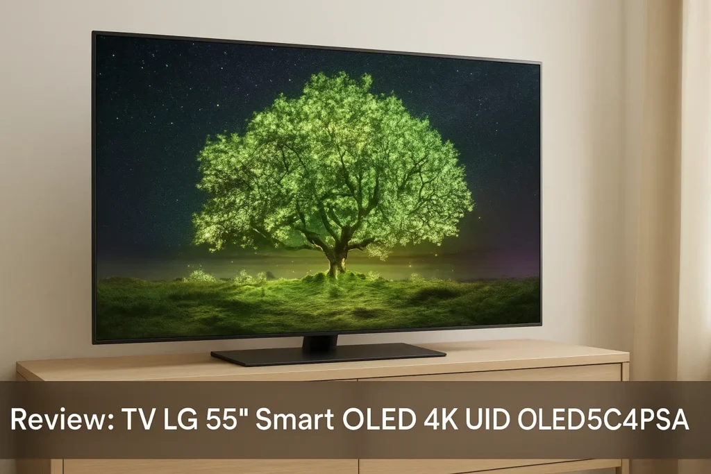 TV LG 55" Smart OLED 4K UHD OLED55C4PSA: qualidade de imagem impressionante