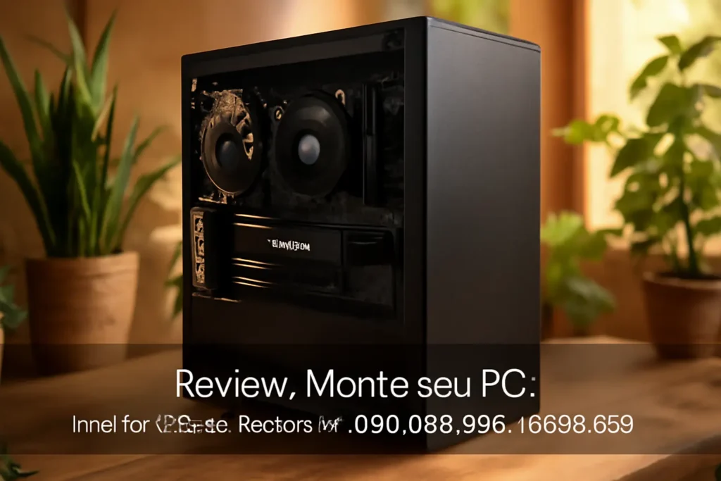 Monte seu PC: Intel i5-12400F, Radeon RX 7600 8GB, 16GB, 480GB SSD