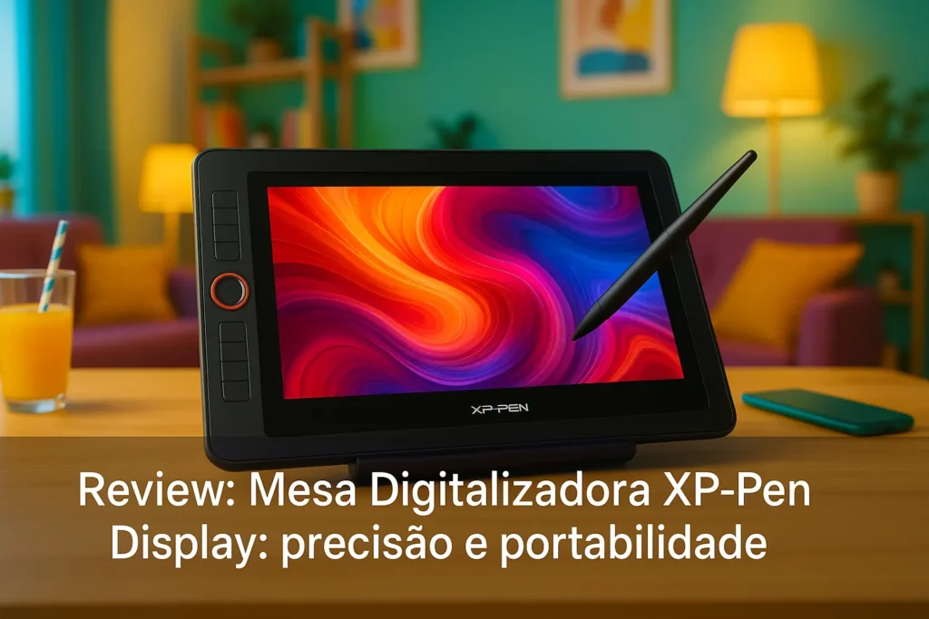 Mesa Digitalizadora XP-Pen Display: precisão e portabilidade