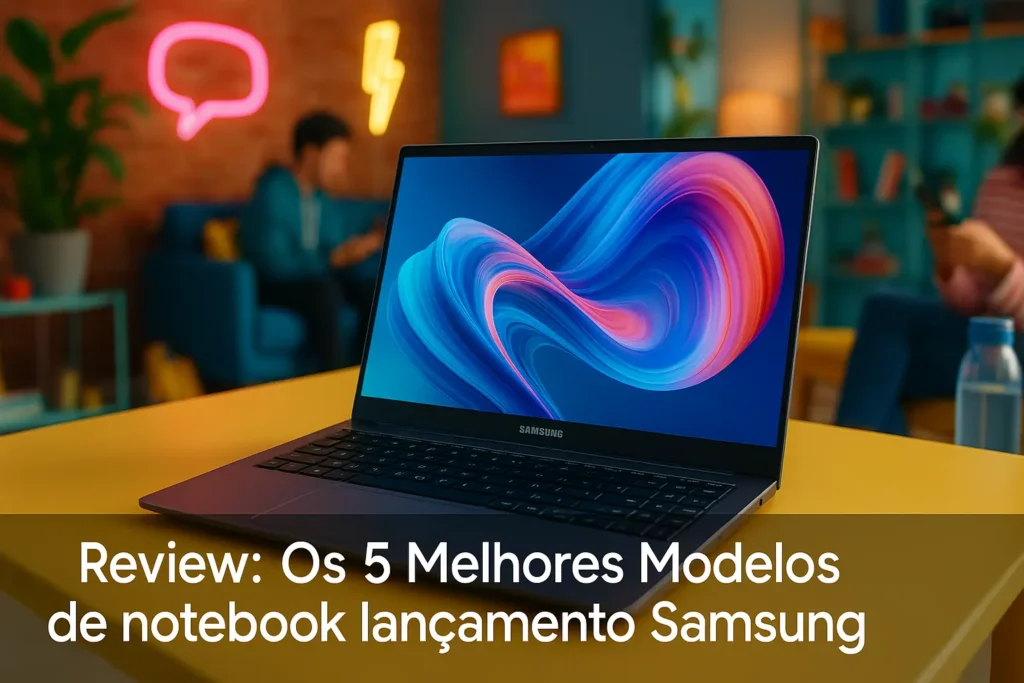 Os 5 Melhores Modelos de notebook lançamento Samsung