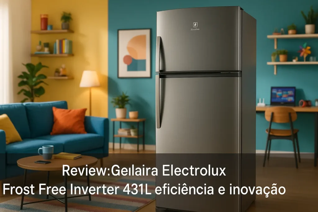 Geladeira Electrolux Frost Free Inverter 431L: eficiência e inovação
