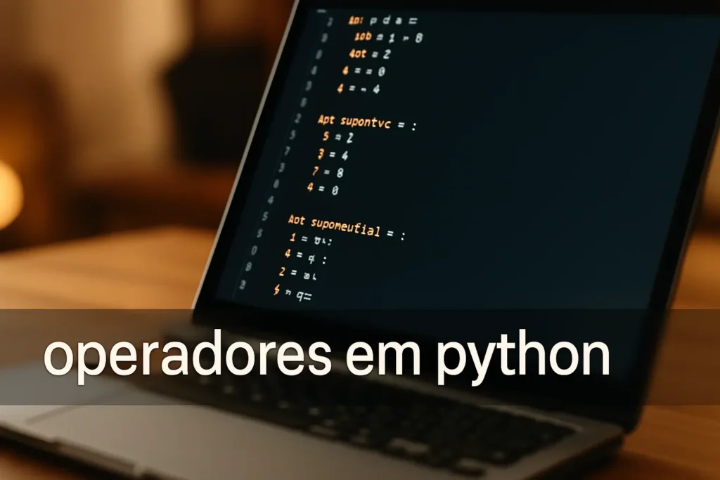 Operadores em Python: Domine Todos os Tipos e Usos com Exemplos Práticos
