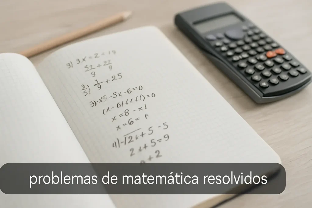 Problemas de matematica resolvidos: guia prático e didático para dominar os principais desafios