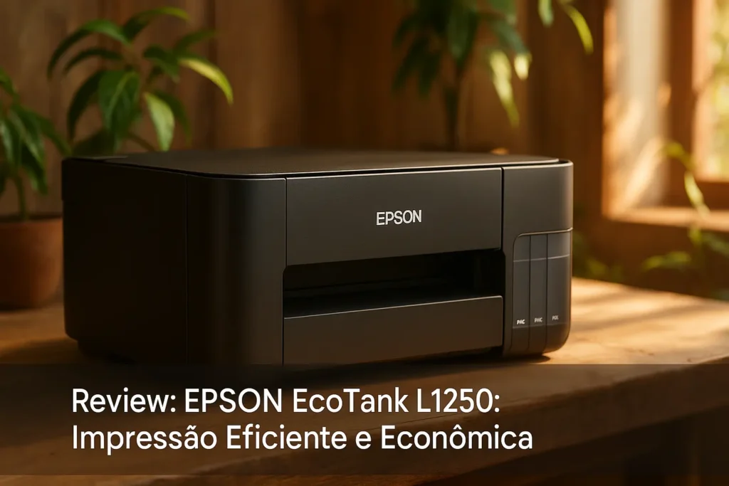 EPSON EcoTank L1250: Impressão Eficiente e Econômica