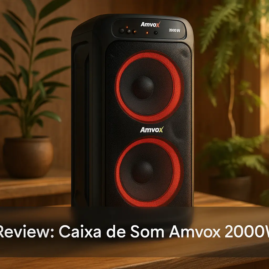 Principais 5 caixa de som Amvox 2000w