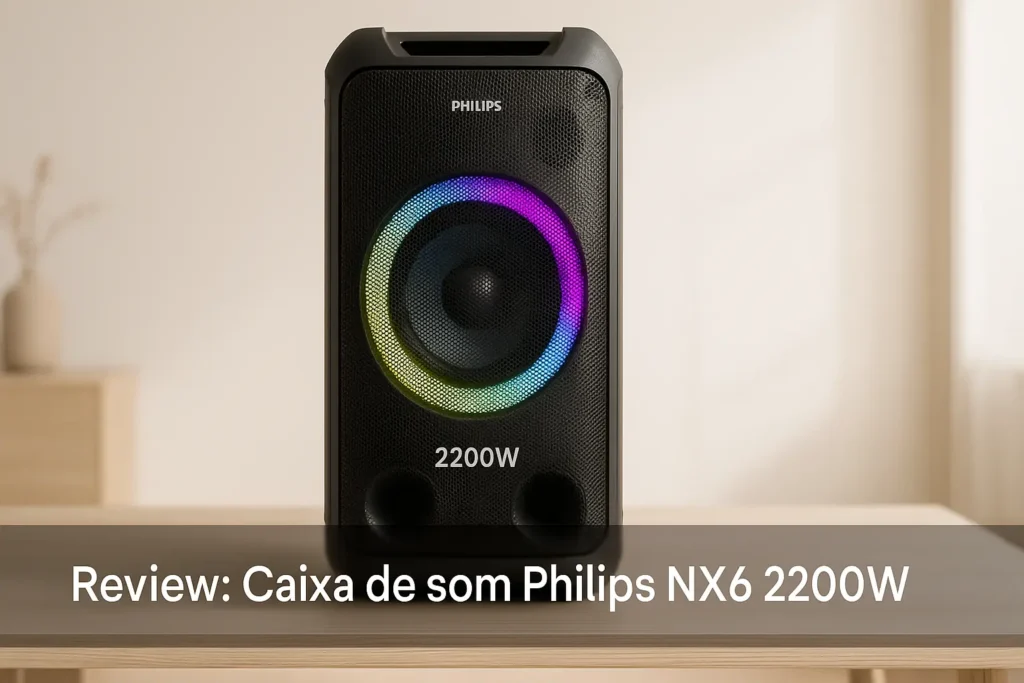 Lista de 5 Melhores: Caixa de som Philips nx6 2200w