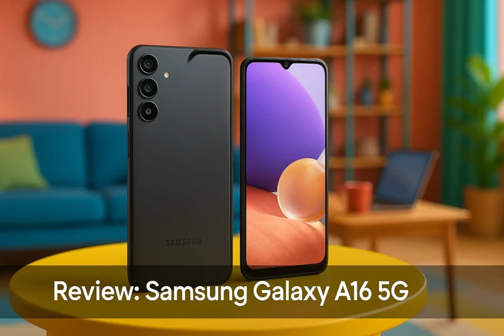 Samsung Galaxy A16 5G: Câmera de 50MP e Tela 6.7" Super AMOLED