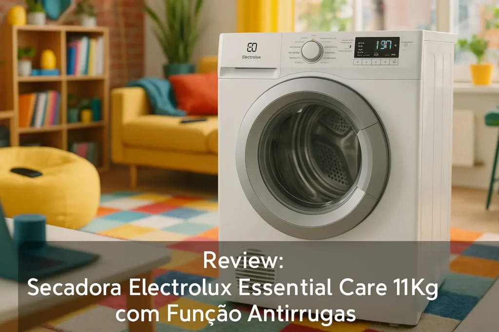Secadora Electrolux Essential Care 11Kg com Função Antirrugas