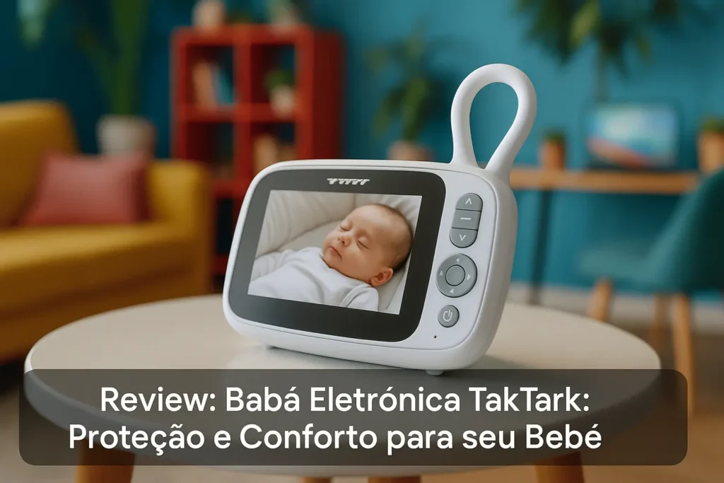 Babá Eletrônica TakTark: Proteção e Conforto para seu Bebê