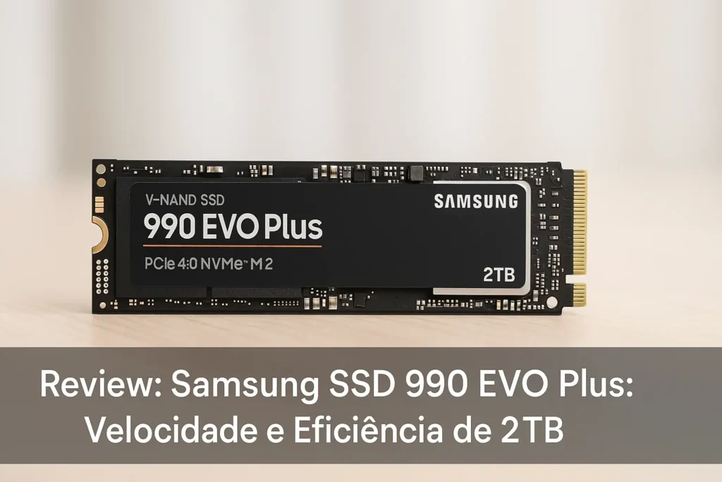 Samsung SSD 990 EVO Plus: Velocidade e Eficiência de 2TB