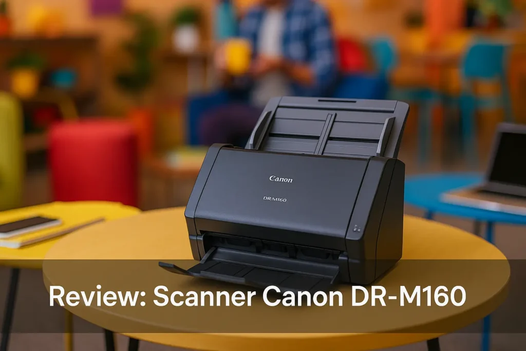 Scanner Canon DR-M160: Velocidade e Eficiência Profissional