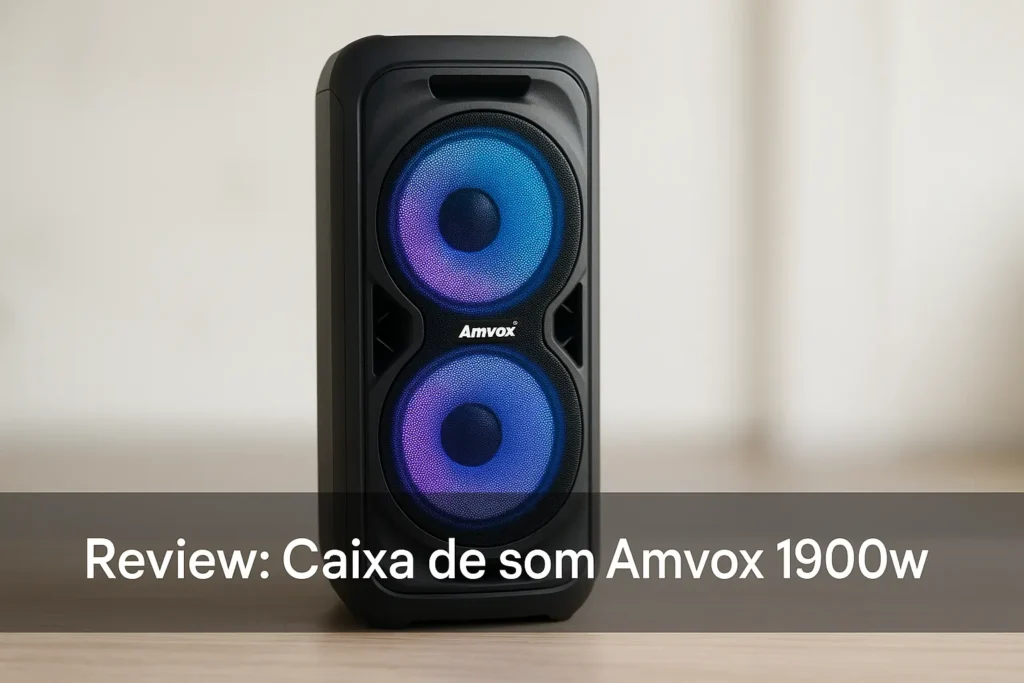 Melhores 5 caixa de som Amvox 1900w