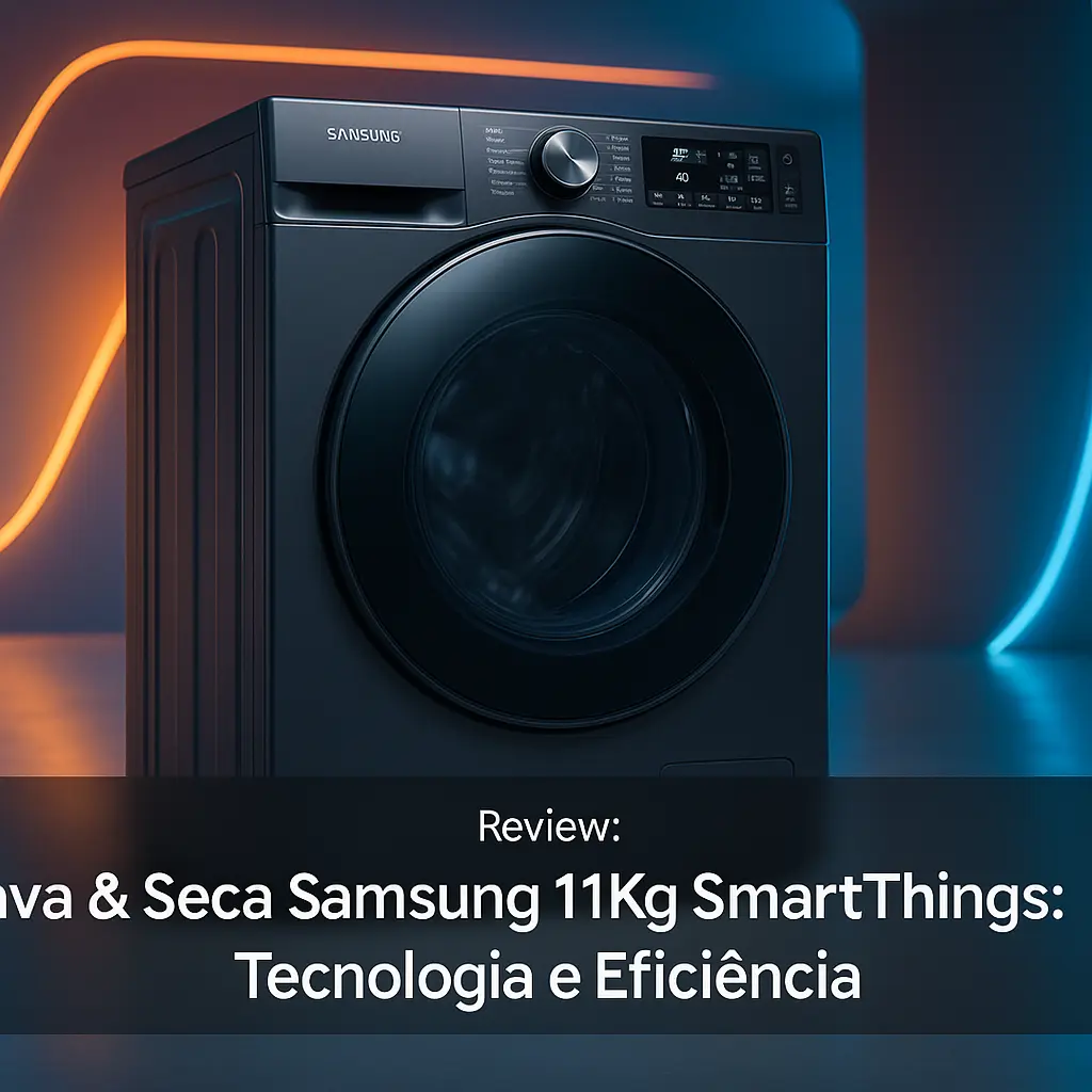 Lava & Seca Samsung 11Kg SmartThings: Tecnologia e Eficiência