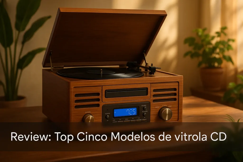 Top Cinco Modelos de vitrola cd