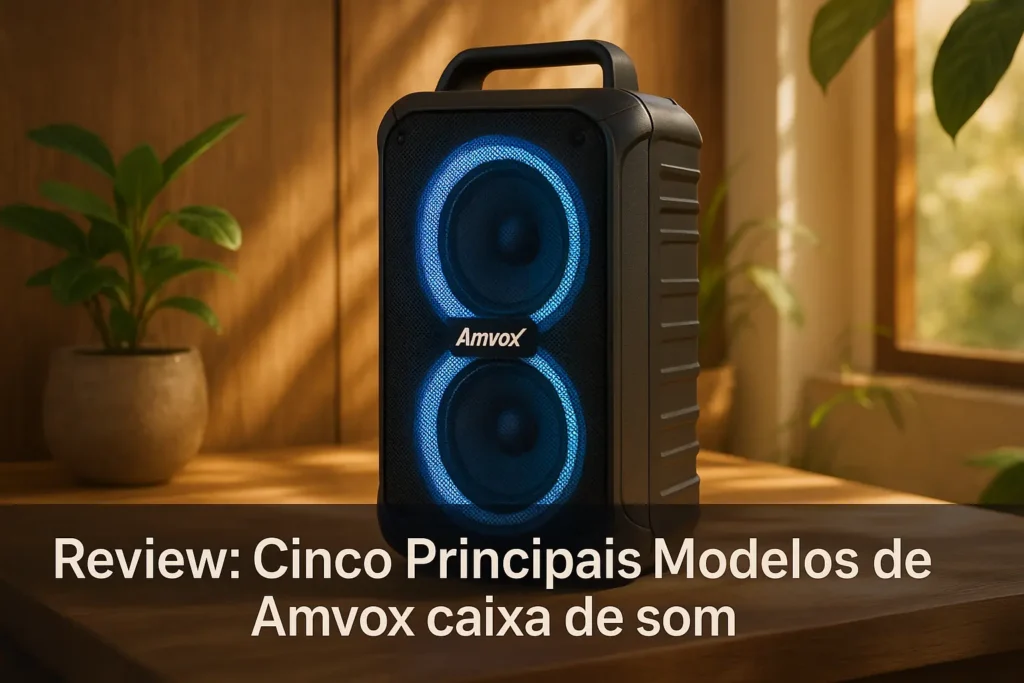 Cinco Principais Modelos de Amvox caixa de som