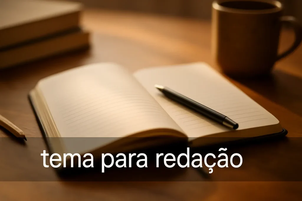 tema para redacao: Como Escolher, Desenvolver e Estruturar o Texto Ideal