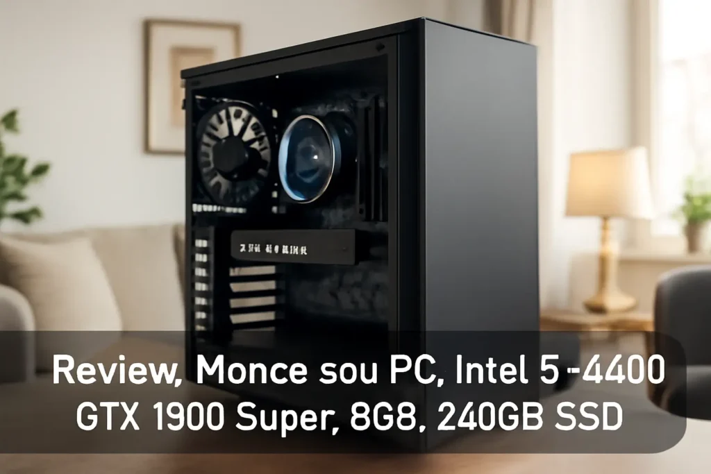 Monte seu PC: Intel i5-8400, GTX 1660 Super, 8GB, 240GB SSD