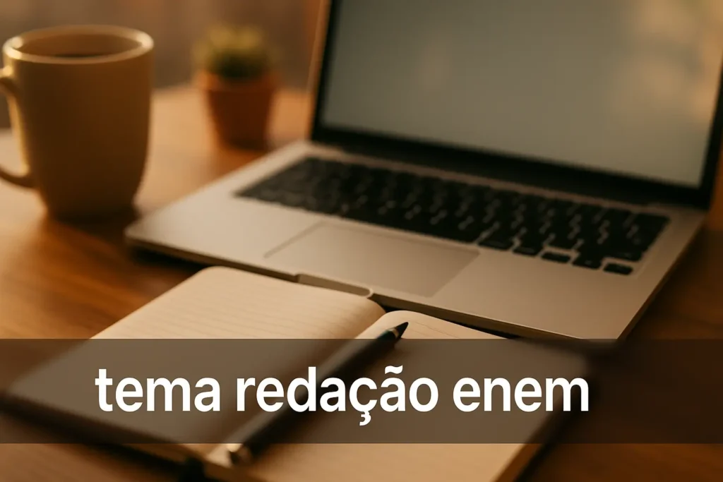 tema redacao enem: como se preparar e mandar bem na prova
