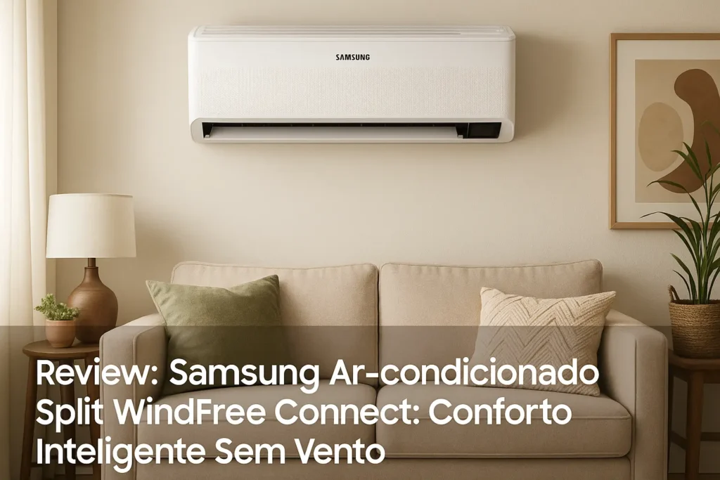 Samsung Ar-condicionado Split WindFree Connect: Conforto Inteligente Sem Vento