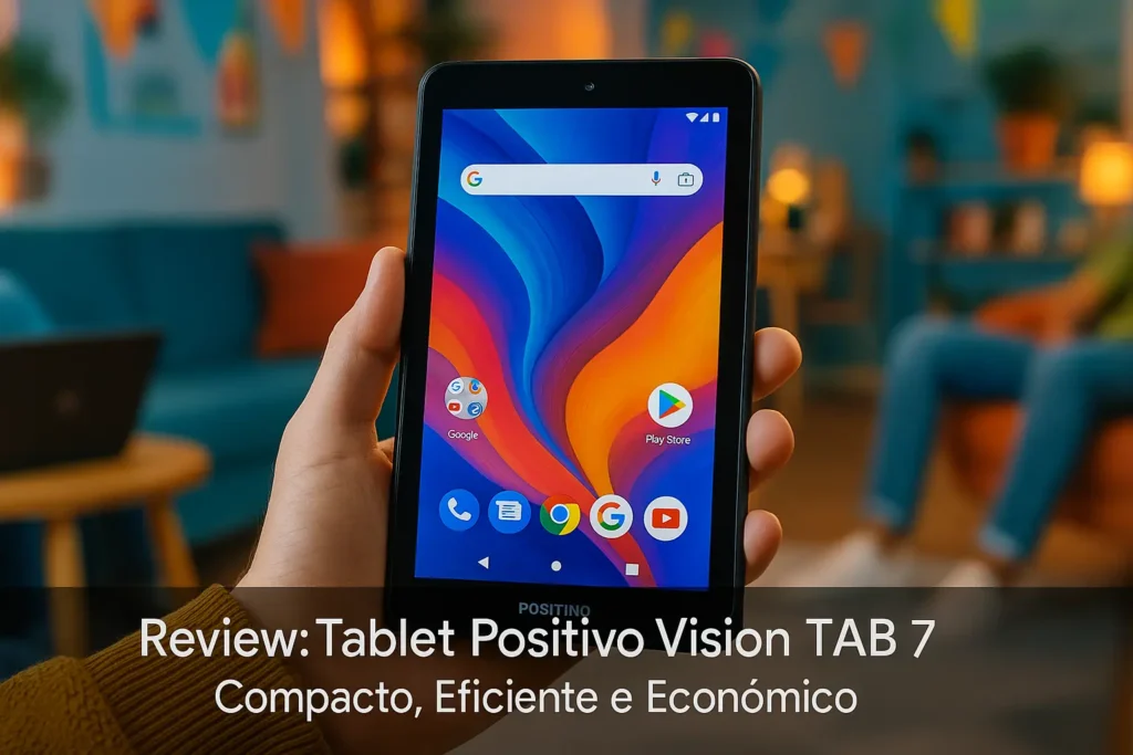 Tablet Positivo Vision TAB 7: Compacto, Eficiente e Econômico