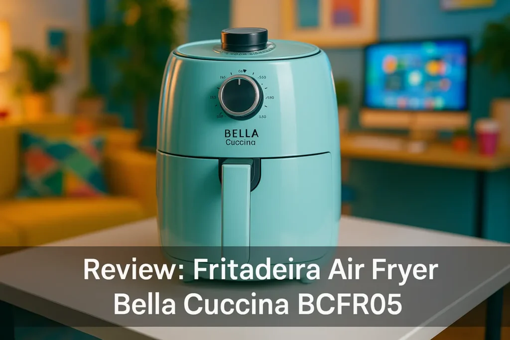 Fritadeira Air Fryer Bella Cuccina BCFR05: praticidade e potência na cozinha