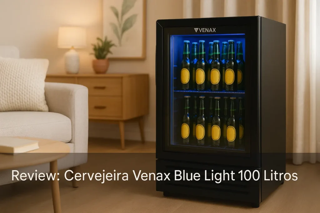 Cervejeira Venax Blue Light 100 Litros: design, eficiência e praticidade