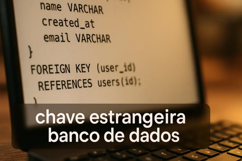 chave estrangeira banco de dados: o que é, como funciona e exemplos práticos