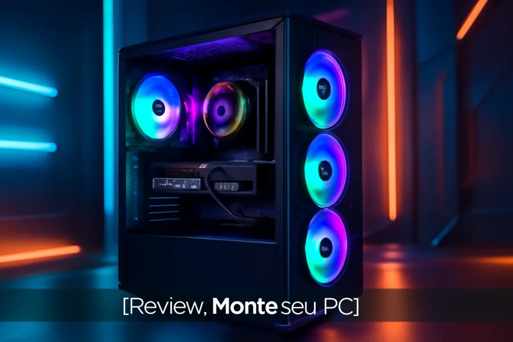 Monte seu PC: Intel i3-12100F, RTX 3060, 16GB, 480GB SSD