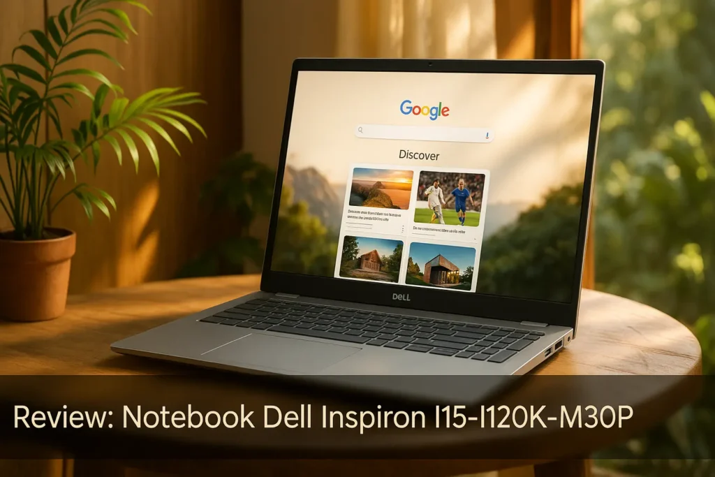 Notebook Dell Inspiron I15-I120K-M30P: desempenho com Intel i5 e SSD