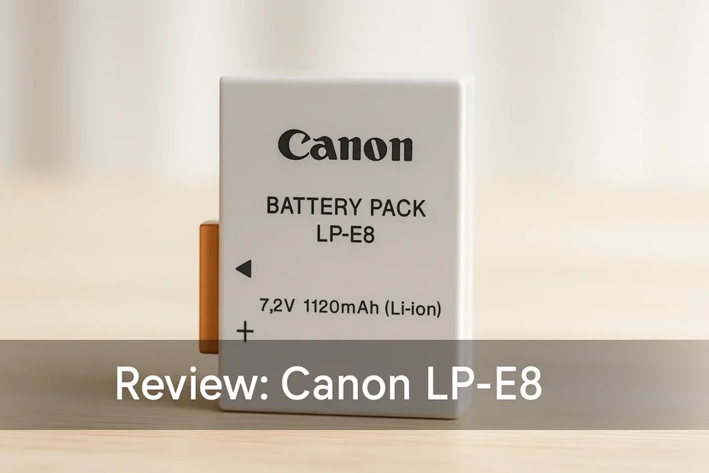 Bateria Canon LP-E8: Compatibilidade com Câmeras T2i, T3i, T4i e T5i