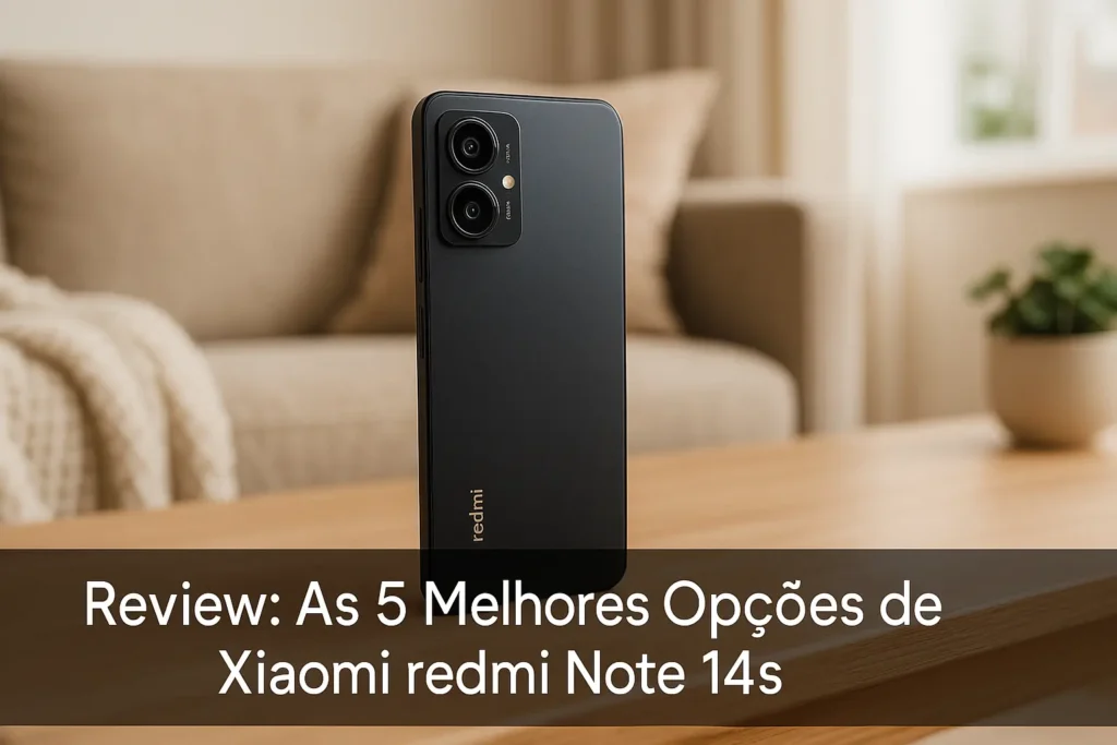 As 5 Melhores Opções de Xiaomi redmi note 14s