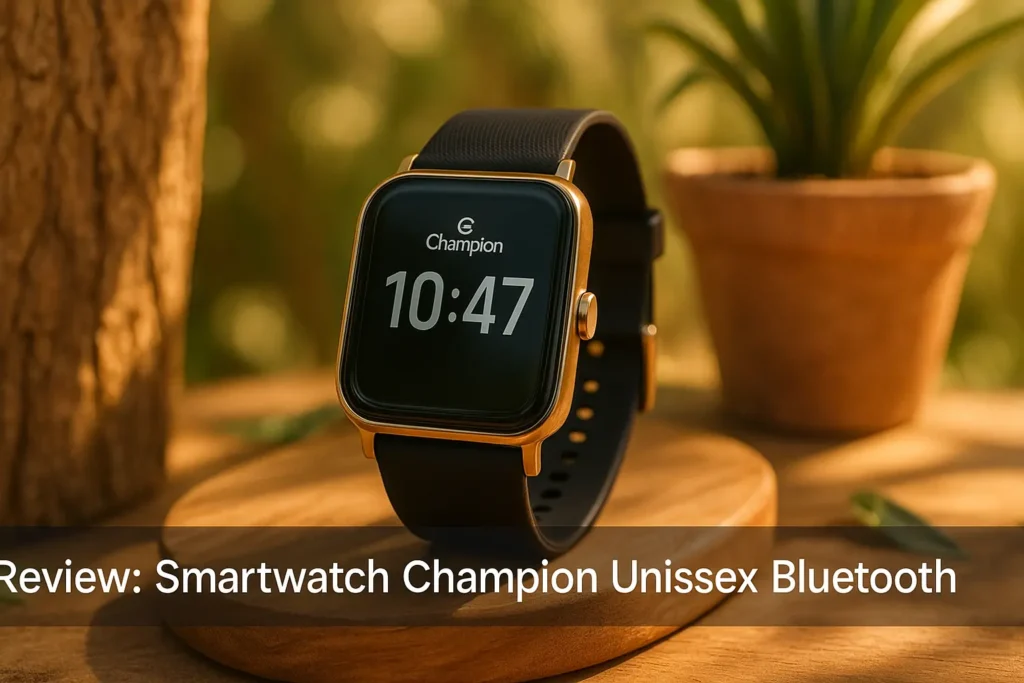 Relógio Smart Watch Champion Unissex Bluetooth: Estilo e Conectividade