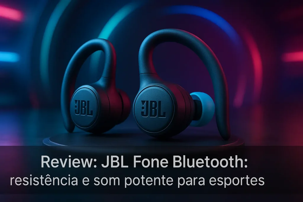 JBL Fone Bluetooth: resistência e som potente para esportes