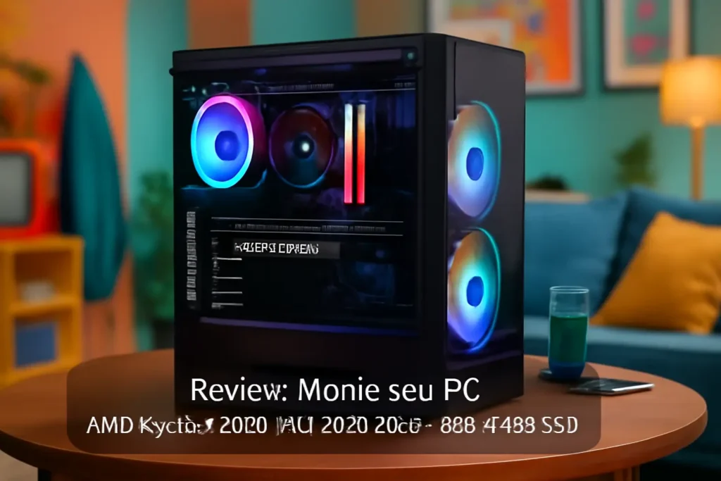Monte seu PC: AMD Ryzen 5 5600, RTX 2060 Super, 16GB, 480GB SSD