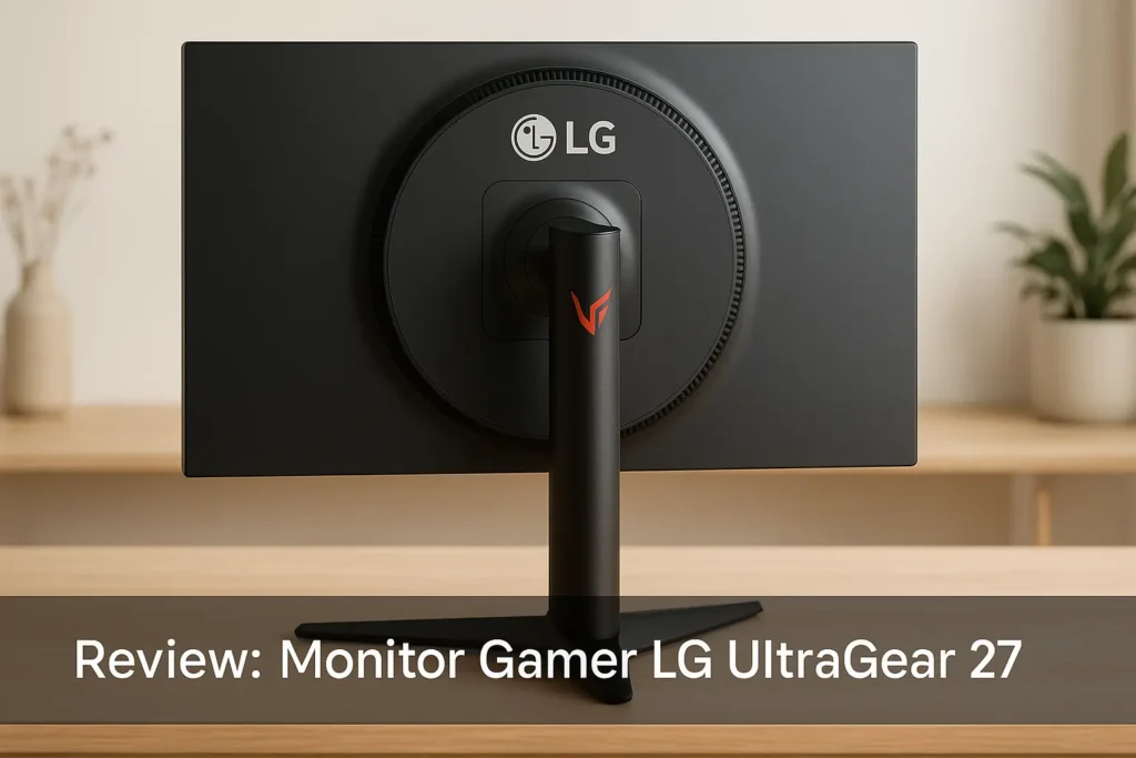 Lista de 5 Melhores: trazeira monitor gamer LG ultragear 27