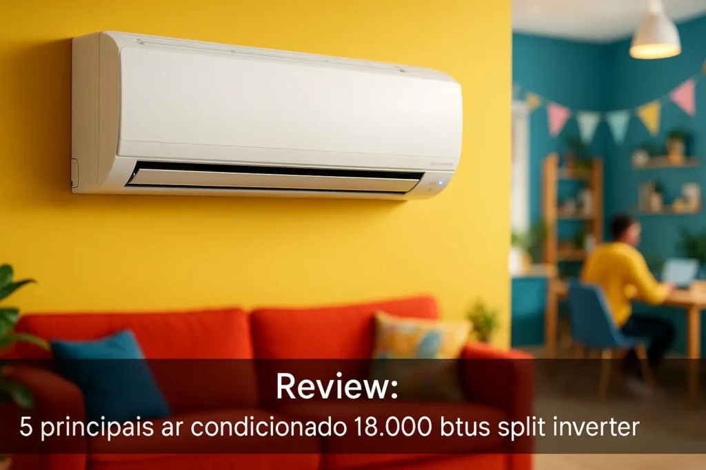 Principais 5 ar condicionado 18000 btus split inverter