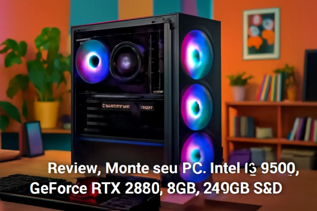 Monte seu PC: Intel i5-8500, GeForce RTX 2060, 8GB, 240GB SSD