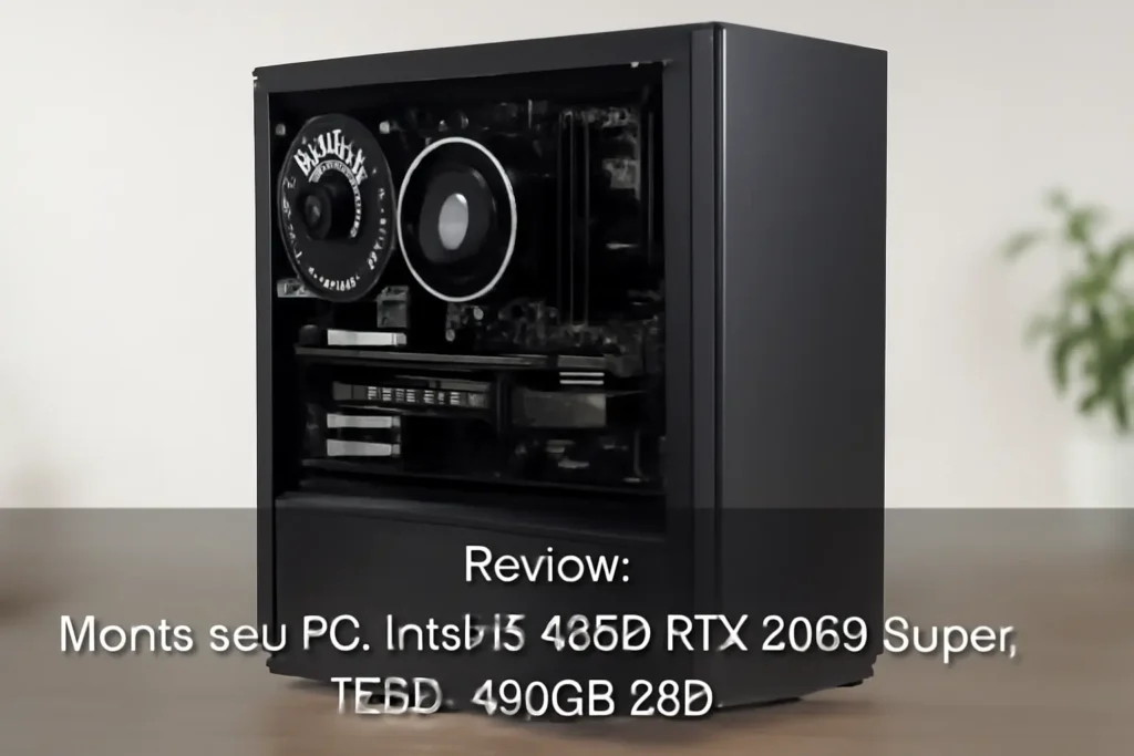 Monte seu PC: Intel i5-8400, RTX 2060 Super, 16GB, 480GB SSD