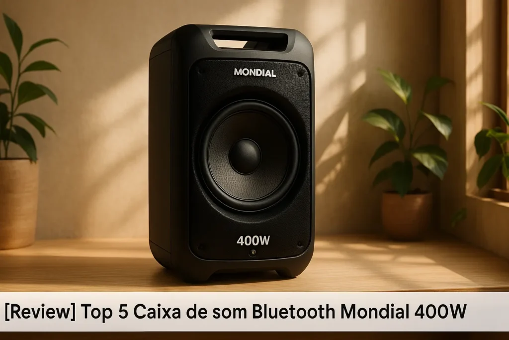 Top 5 Caixa de som bluetooth Mondial 400w