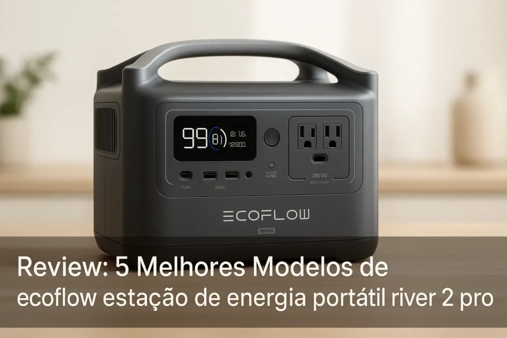 5 Melhores Modelos de ecoflow estação de energia portátil river 2 pro