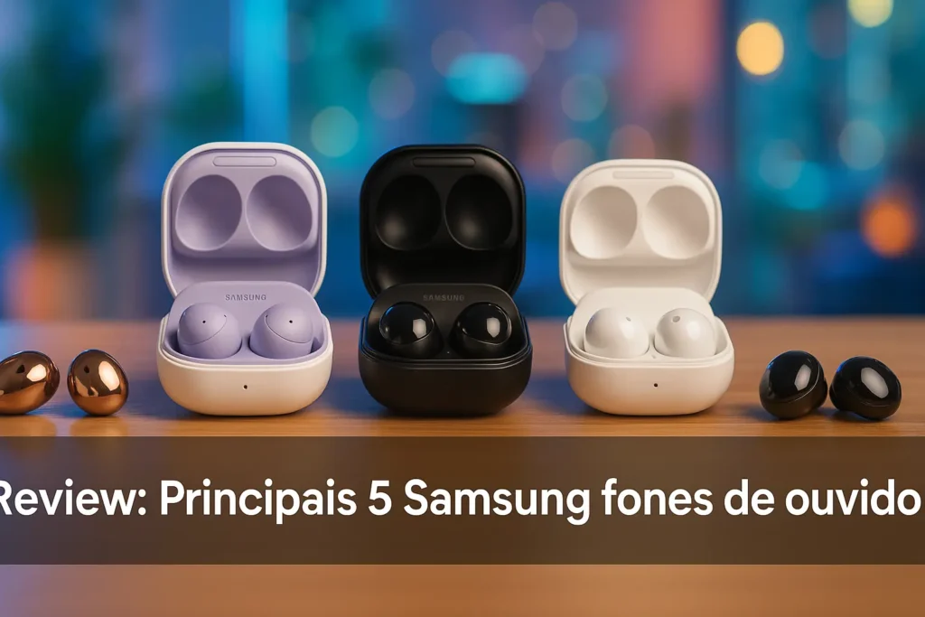 Principais 5 Samsung fones de ouvido