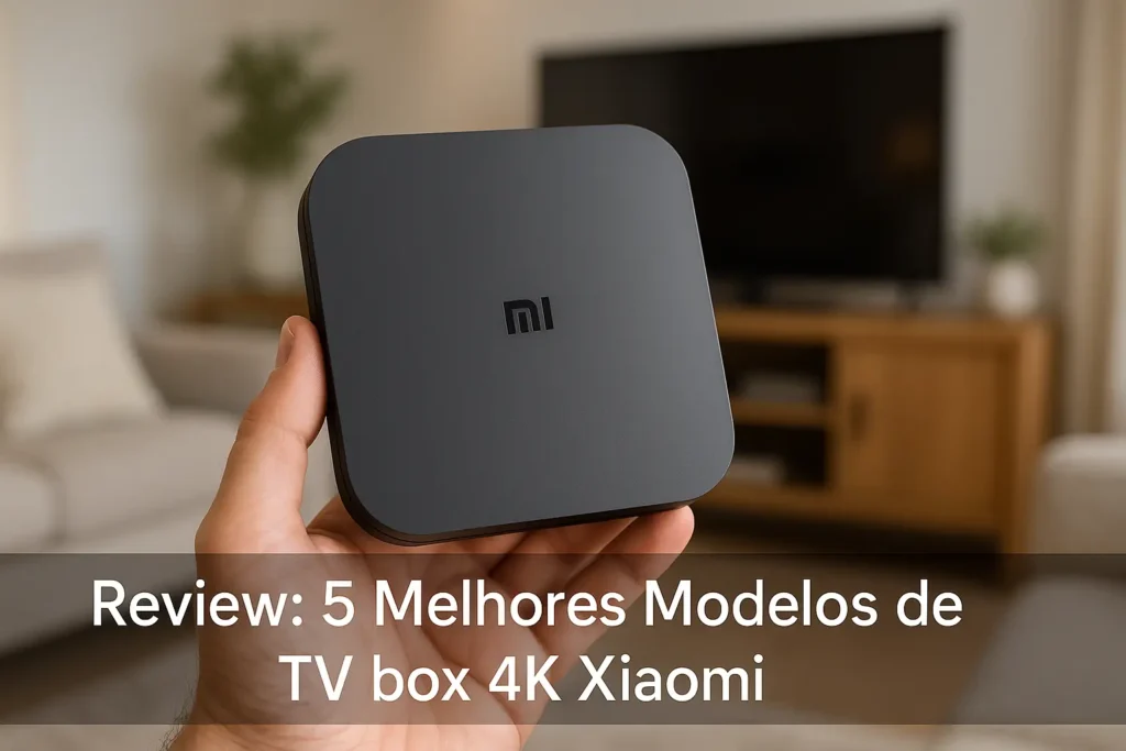 5 Melhores Modelos de TV box 4k Xiaomi