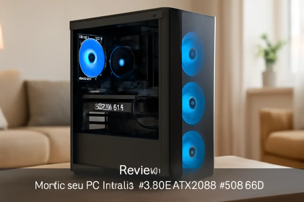 Monte seu PC: Intel i3-12100F, RTX 2060, 16GB, 480GB SSD
