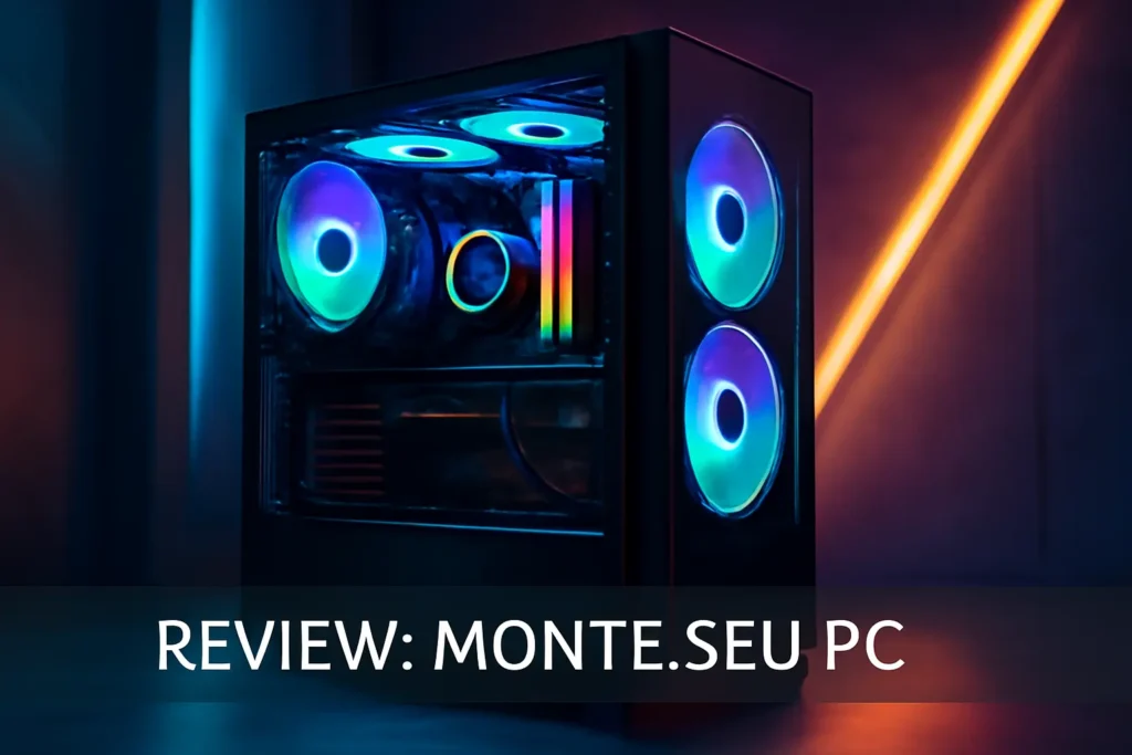 Monte seu PC: Intel i3-12100F, GTX 1650, 16GB, 480GB SSD